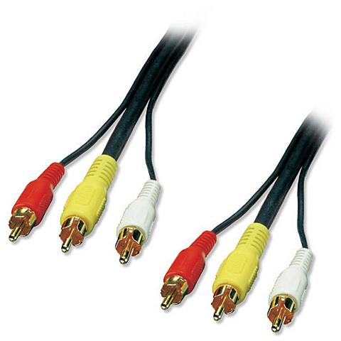 Cavo Audio-Video 3xRCA M / M, 20m - Foto 1