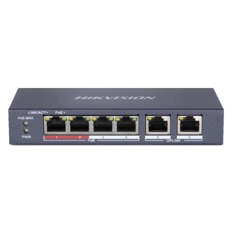 Digital Technology Ds-3e0510p-e / m Switch Di Rete Non Gestito L2 Gigabit Ethernet (10/100/1000) Supporto Power Over Ethernet (poe) Blu - Foto 4