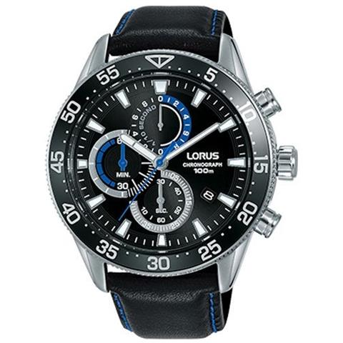 Orologio Analogico Quarzo Uomo Con Cinturino In Vera Pelle Rm343fx9 - Foto 2