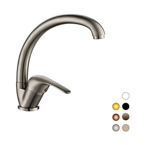 Miscelatore Lavello Canna Alta Dorato Catania - Foto 2