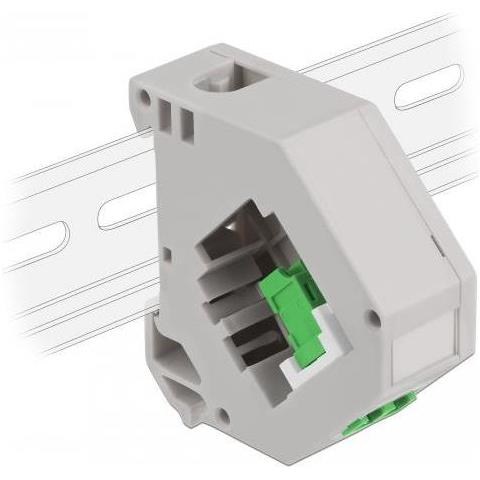 Keystone Jack-din-adapter Fr Schienenmontage - Lc Duplex - Grn (87192) - Foto 1