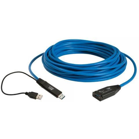 00-00351 Cavo Usb 15 M Usb 3.2 Gen 1 (3.1 Gen 1) Usb A Nero, Blu - Foto 1