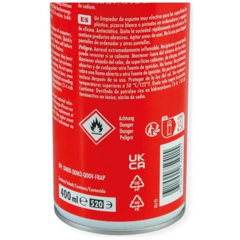19044130 Kit Per La Pulizia Metallo /plastico Spruzzo Per La Pulizia Dell'apparecchiatura 400 Ml - Foto 2