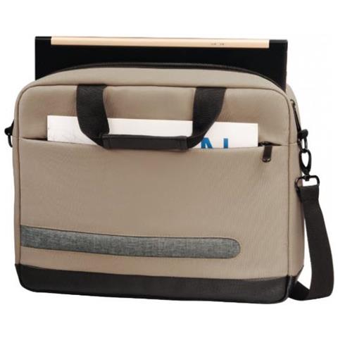 Terra Borsa Per Notebook 39,6 Cm (15.6"") Borsa Con Caricamento Dall'alto Naturale - Foto 2