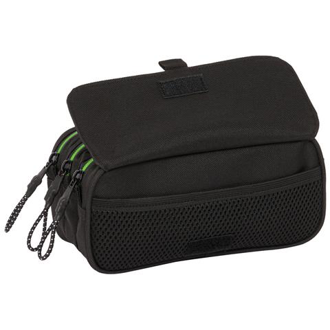 Portaoggetti Triplo Kappa Black Nero 21,5 X 10 X 8 Cm - Foto 2