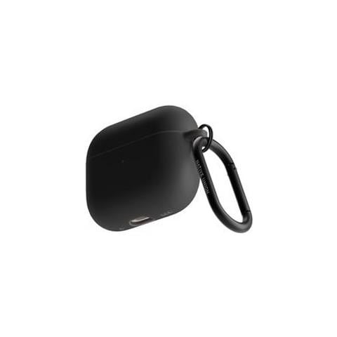 Cover Per Airpods Pro 2 Roam In Silicone Con Aggancio Metallico, Nero - Foto 2