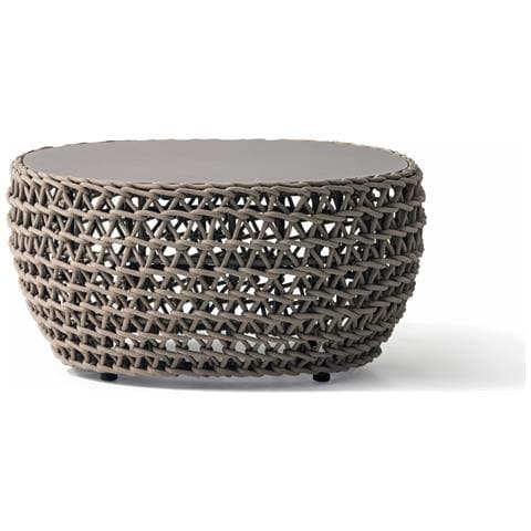 Atreides - Tavolino Da Esterno In Alluminio E Corda - Foto 1