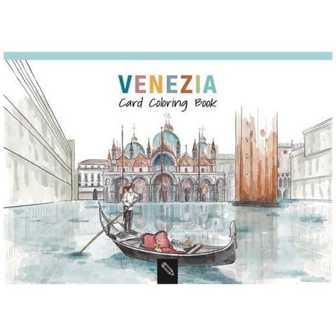 Venezia. Card Coloring Book. Ediz. Italiana E Inglese - Foto 1
