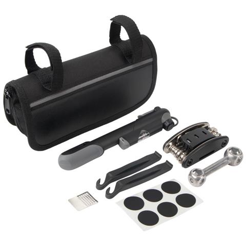 Pompa Portatile Per Bicicletta Con Kit Di Attrezzi Modello 1 - Foto 1