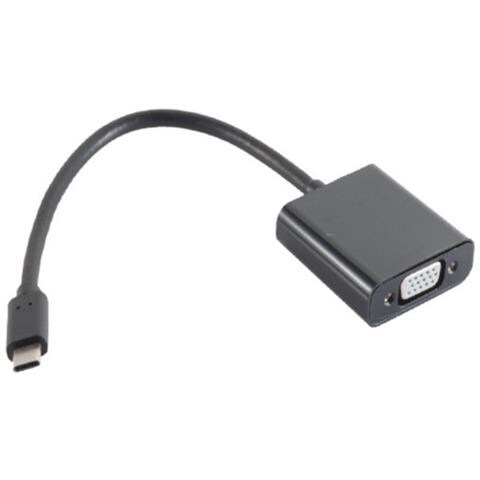14-05006 cavo e adattatore video USB tipo-C VGA (D-Sub) Nero - Foto 1