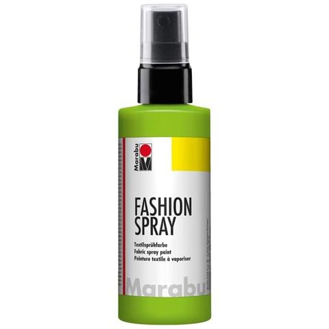 Marabu - Vernice ""fashion Spray"" Per Stoffa Con Erogatore Spray 100ml - Colore Verde Reseda 061 - Foto 1