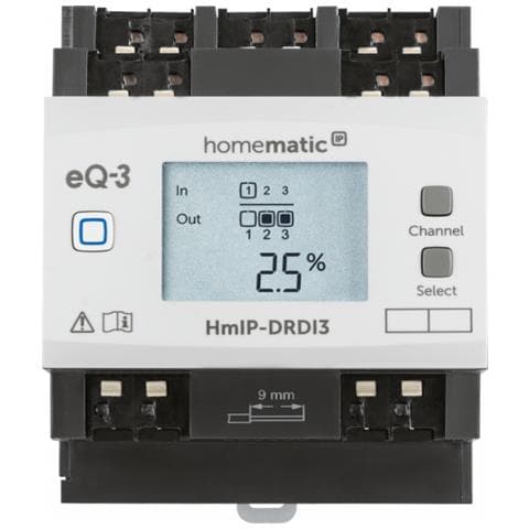 HMIP-DRDI3 DIN montato su guida Attuatore dimmer 3 canali - Foto 1