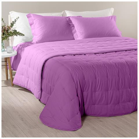 Calduccia Mia In Microfibra Colore Viola Misura Matrimoniale - Foto 1