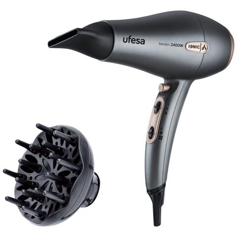 SC8470 asciuga capelli 2400 W Nero, Grigio - Foto 1