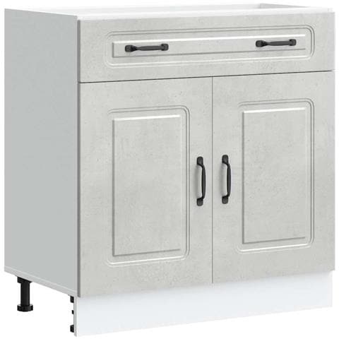 Base da Cucina Kalmar Grigio Cemento in Legno Multistrato - Foto 1