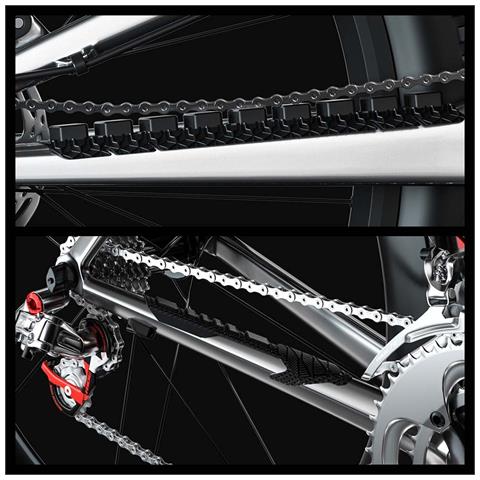 Protezione In Silicone Per Foderi Verticali - Adesivo Protettivo Per Telaio Bici Mtb E Strada - Foto 4