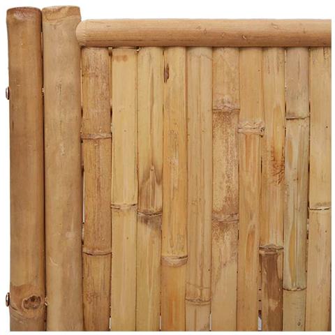 Letto rialzato da giardino Marrone 110 x 35 x 70 cm Bambù - Foto 9