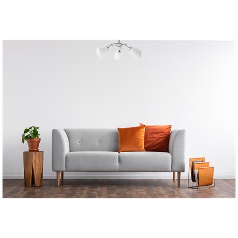 AJE-NIKITA 3P Nikiel illuminazione da soffitto E27 120 W - Foto 2