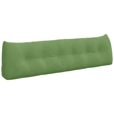 Cuscino per Schiena Verde chiaro 180 x 24 x 50 cm Velluto - Foto 1