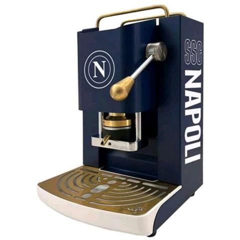 Macchina per Espresso Pro Deluxe SSC Napoli Pressacialda in Ottone Capacità Elettrovalvola e Termostato 95 500W 1.3 L Colore Blu - Foto 1