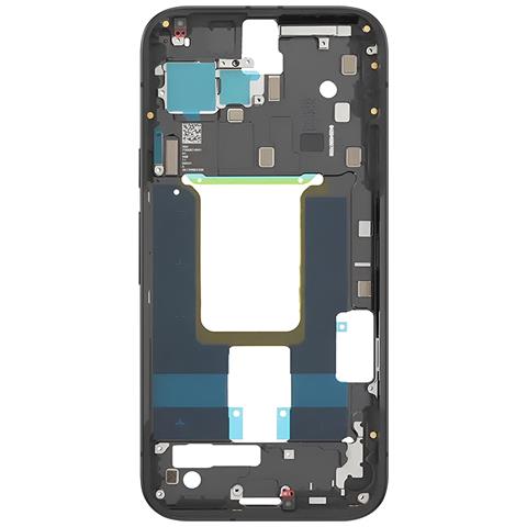 Telaio Centrale Di Ricambio Per Google Pixel 9a Service Pack, Nero - Foto 1