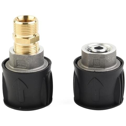 Adattatore Per Tubo Compatibile Con Idropulitrice Kärcher K2-k7 - Sistema Click Connect, Filettatura M22x1,5mm, Installazione Facile - Foto 2