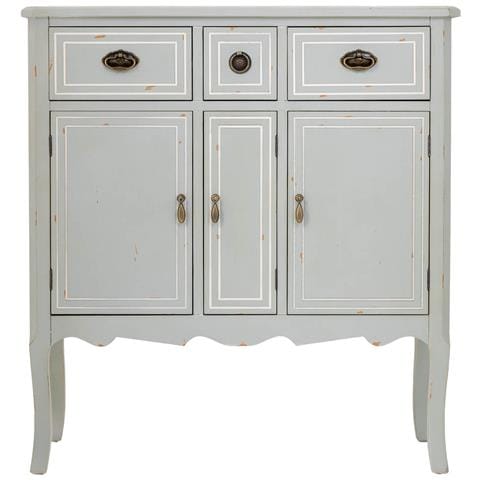 Credenza In Legno Con 3 Cassetti E 3 Ante 90x38x98,5 - Foto 2