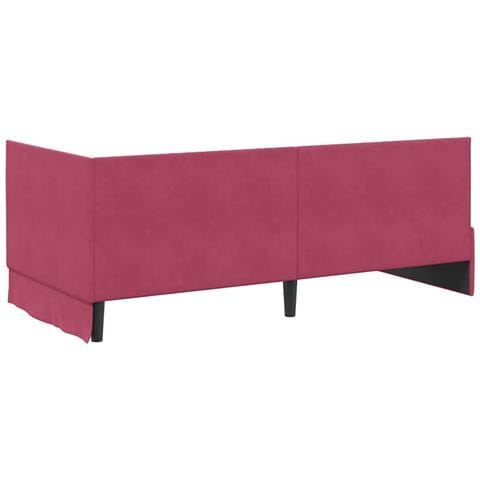 Struttura Letto Angolare con Materasso 2 pcs Verde Velluto - Foto 9