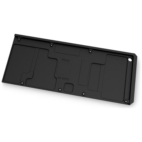 Quantum Vector RX 6700XT Backplate Scheda grafica Piastra posteriore Nero 1 pz - Foto 2