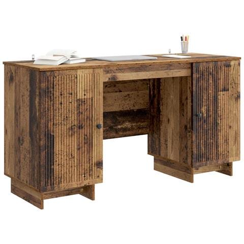 Scrivania Legno antico Legno ingegnerizzato 142,5 x 50 x 75 cm - Foto 2
