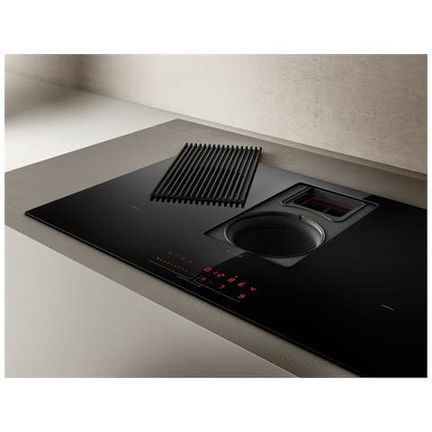 NIKOLATESLA PRIME S+ BL /A / 83 Nero Da incasso 83 cm Piano cottura a induzione 4 Fornello (i) Cappa da incasso - Foto 2