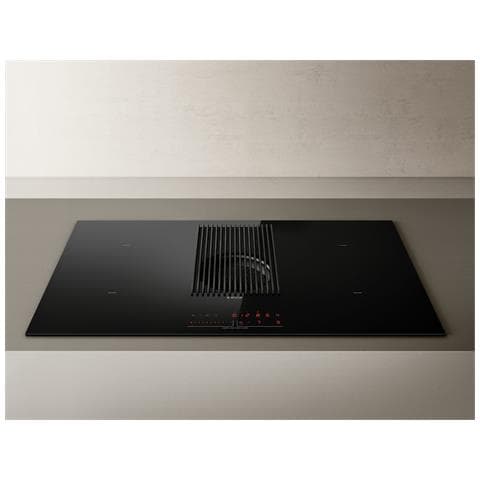 NIKOLATESLA PRIME S+ BL /A / 83 Nero Da incasso 83 cm Piano cottura a induzione 4 Fornello (i) Cappa da incasso - Foto 1