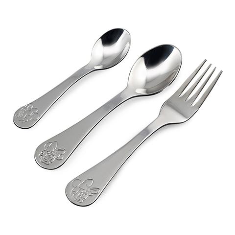 Confezione 3 Posate Bimbo Inox Disney Minnie Posate - Foto 1