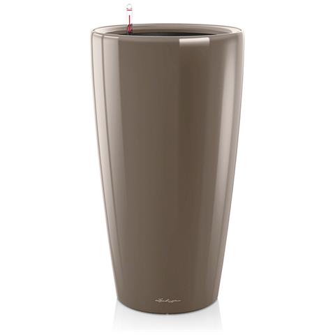 Vaso Rondo Premium 32 Tortora Lucido Ø32xh56 Cm - Foto 2
