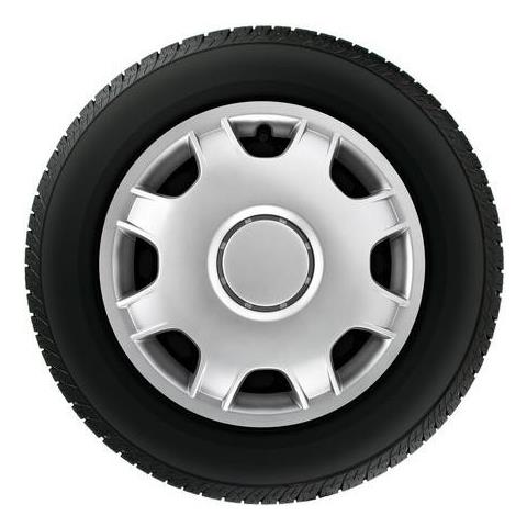 Copricerchi Bombati Universali 15 Pollici Furgoni Camper Van 31535 - Foto 2