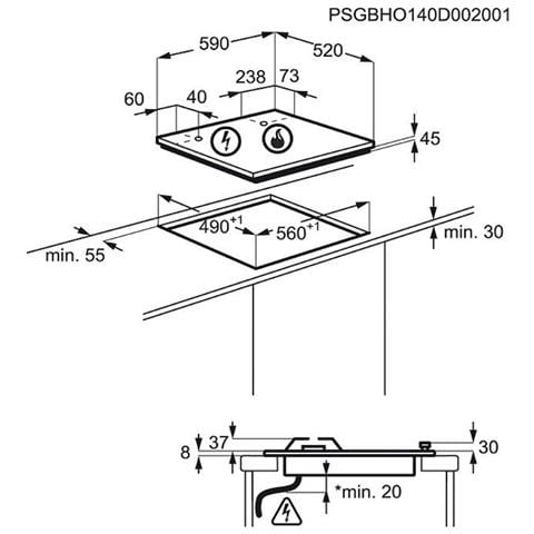 Piano Cottura KGS 6436 SX a Gas 4 Fuochi Gas Colore Inox - Foto 4