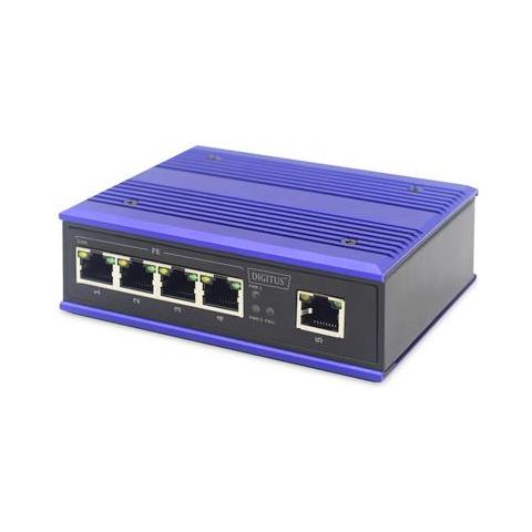 Industrial 5-port 10/100 Switch Din Rail Extended Temp Range - Foto 1