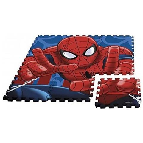 Tappetino In Schiuma Spiderman In Formato Puzzle, Mv92392 - Tappetino Bambini - Foto 1