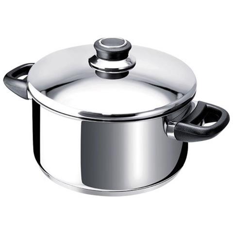 12031204 - Pentola Tuttofare Con Coperchio In Acciaio Inox, 20 Cm - Foto 1