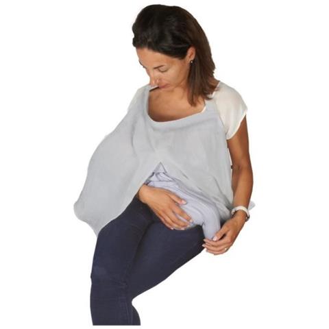 Voile D'allaitement Gris - Foto 1