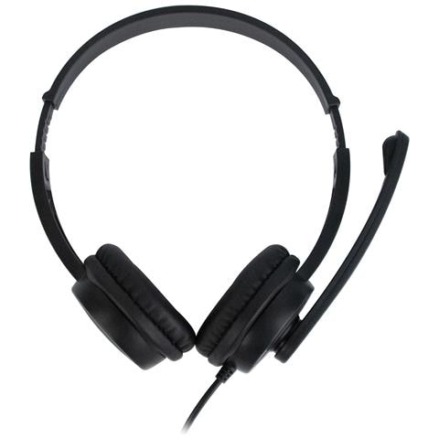 VOX505 USB Cuffia Stereo Padiglione Auricolare Cablato con Microfono Integrato Colore Nero - Foto 2