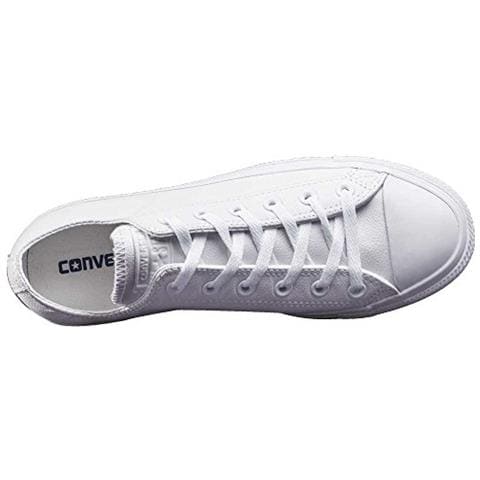 Chuck Taylor Ct Ox Leather, Scarpe Da Fitness Unisex-adulto, Bianco (bianco 100), 45.5 - Foto 2