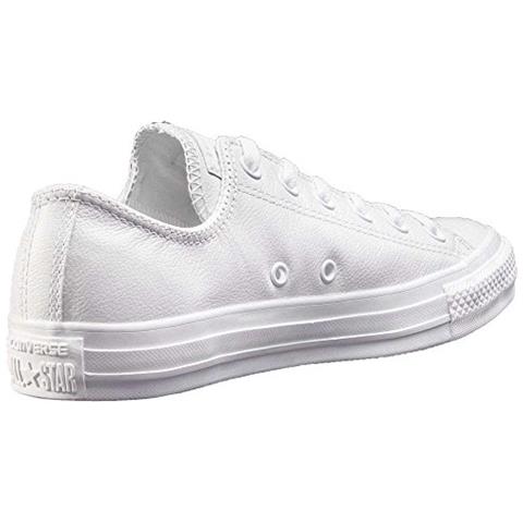 Chuck Taylor Ct Ox Leather, Scarpe Da Fitness Unisex-adulto, Bianco (bianco 100), 45.5 - Foto 5