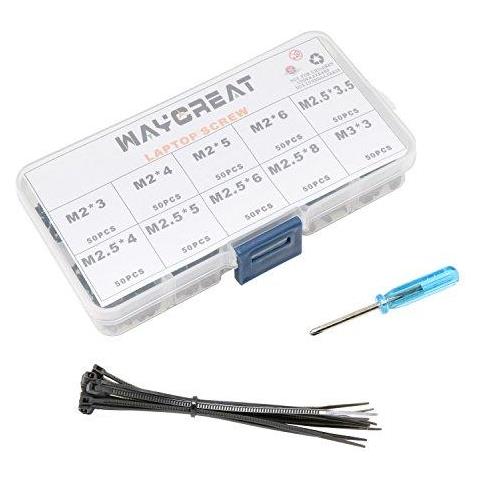 500 Pezzi Computer Portatile Del Taccuino Screw Set Kit Per Ibm Hp Dell Samsung Sony Toshiba Gateway Acer Lenovo - Foto 2