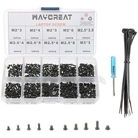 500 Pezzi Computer Portatile Del Taccuino Screw Set Kit Per Ibm Hp Dell Samsung Sony Toshiba Gateway Acer Lenovo - Foto 1