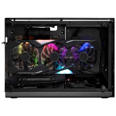 M2 Mini-silver - Mini Tower - Pc - Acryl - Aluminium - Stahl - Silber - Mini-itx - Gaming (m2 Mini Silver)  - Foto 3