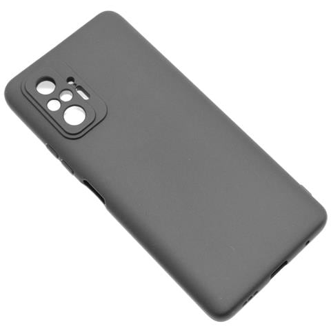 Custodia Tpu Silicone Cover Soft-case Per Xiaomi Redmi Note 10 Pro - Pro Max Black - Foto 1