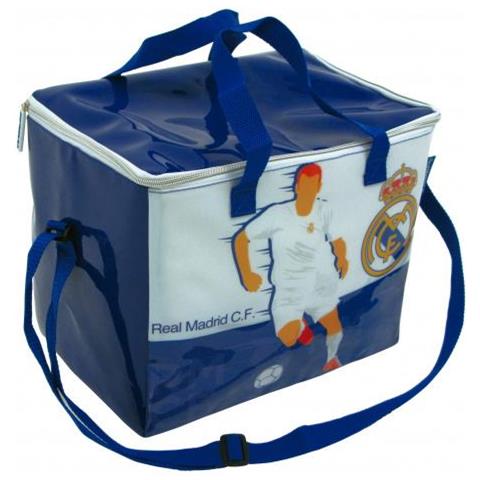 Borsa Termica Real Madrid 30 X 22 X 25 Cm Pvc Blu / bianco - Foto 3