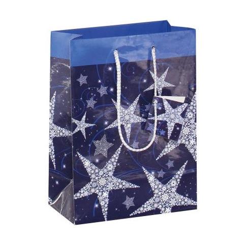 Gt026 Sacchetto Di Carta Blu, Bianco - Foto 4