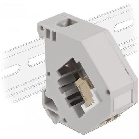 Keystone Jack-din-adapter Fr Schienenmontage - Lc Duplex - Beige (87193) - Foto 1